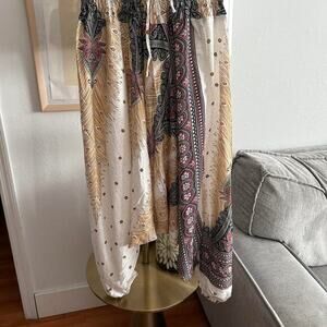 Boho Hippie Oversized Loungewear Relaxed Baggy Balloon Pants One Size